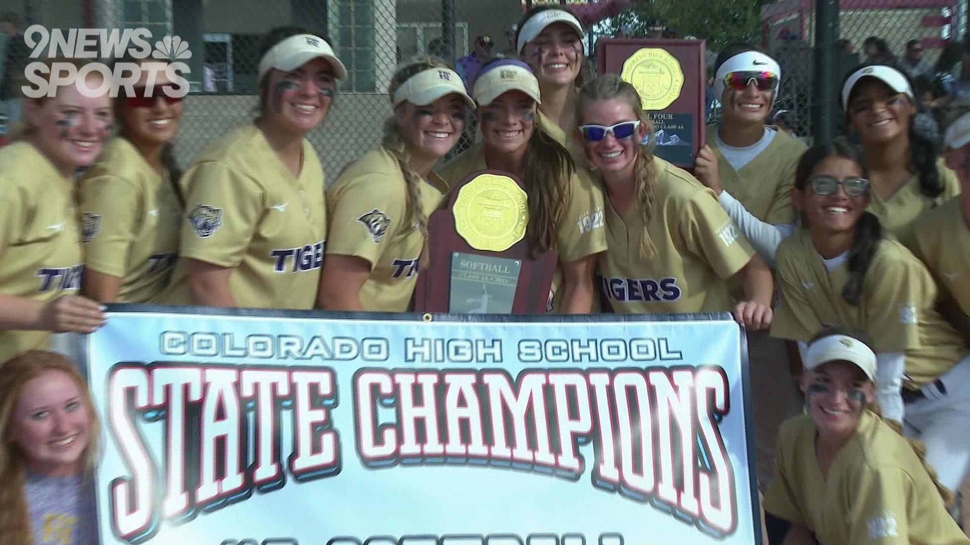 Kuszak, a senior softball shortstop for the Tigers, hit two home runs in the state championship to help propel Holy Family to its third title in four years.