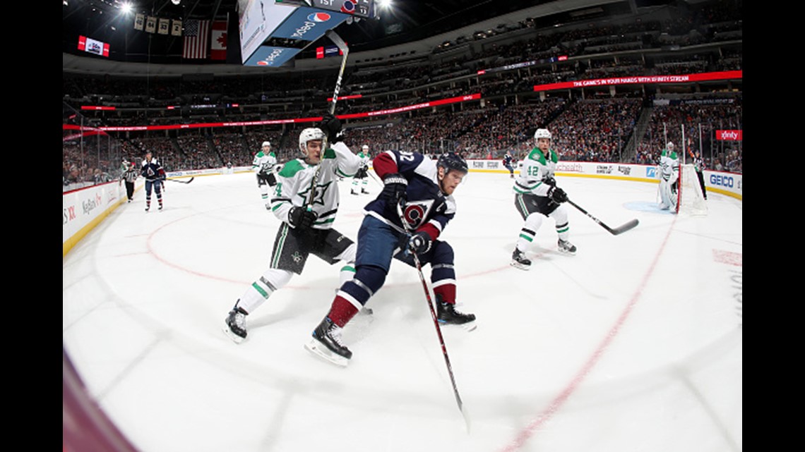 Landeskog, Rantanen Lift Avs To 6-4 Win Over Stars | 9news.com