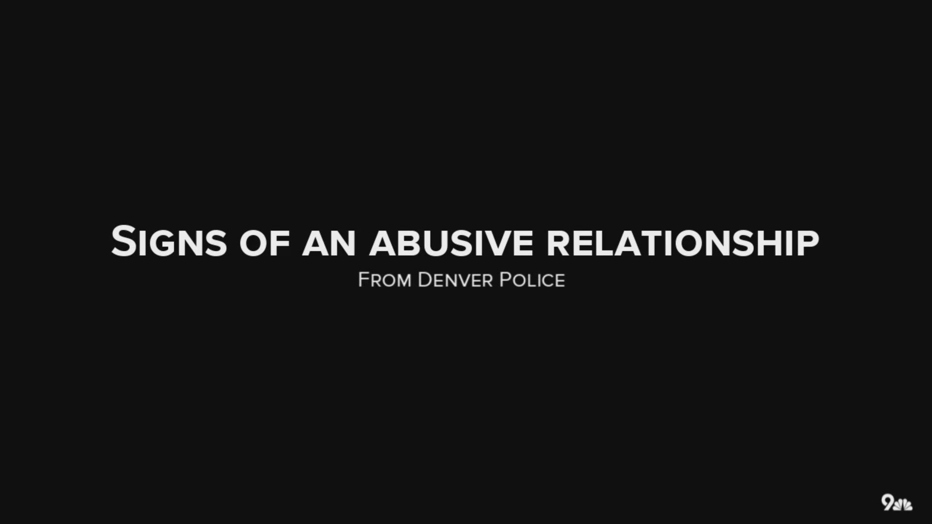 No one should suffer abuse from a loved one, but if you are, many people and organizations are here to help.