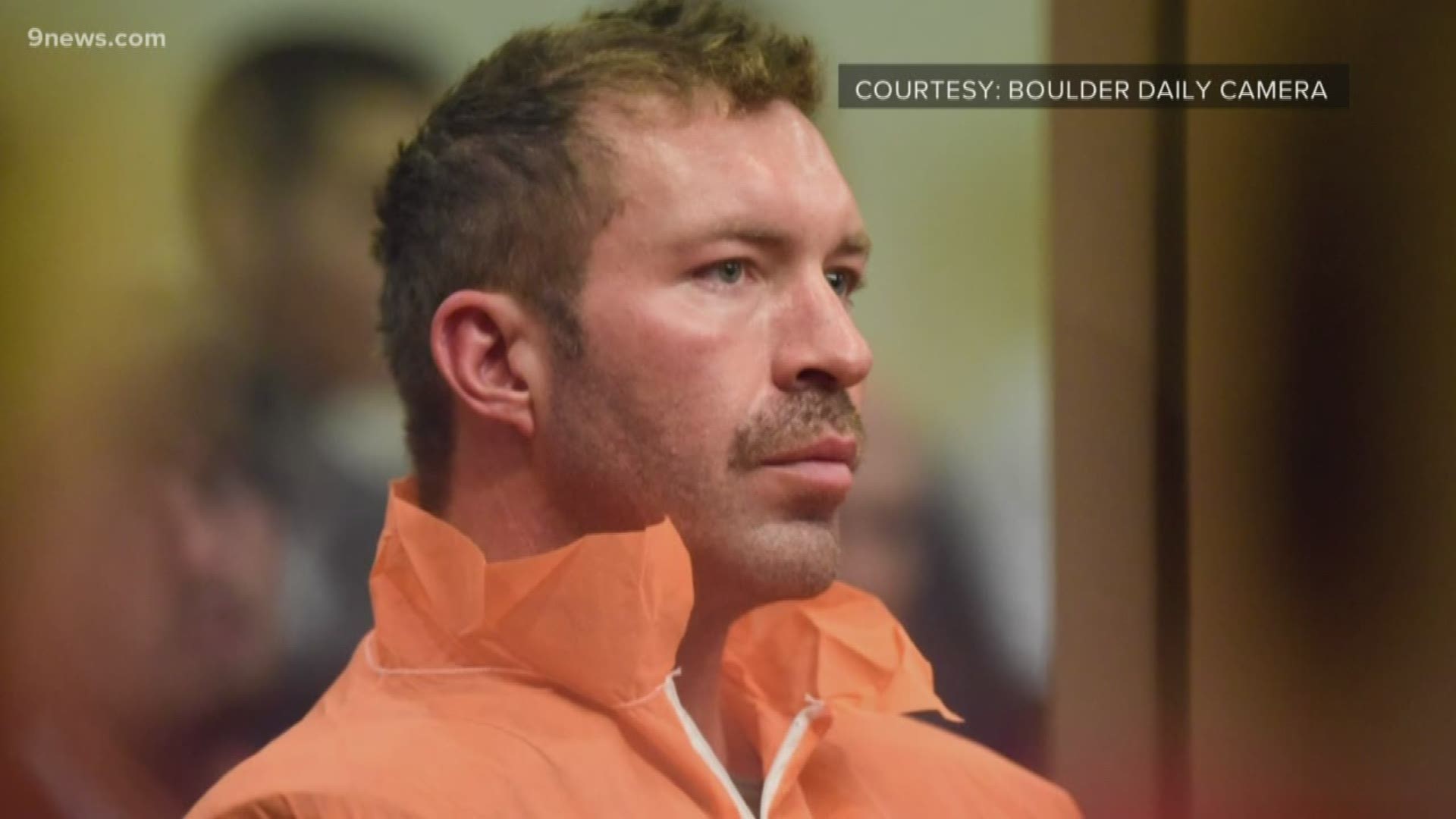 Justin Bannan, 40, appeared in Boulder County court, where he's accused of shooting a woman during a cocaine binge.
