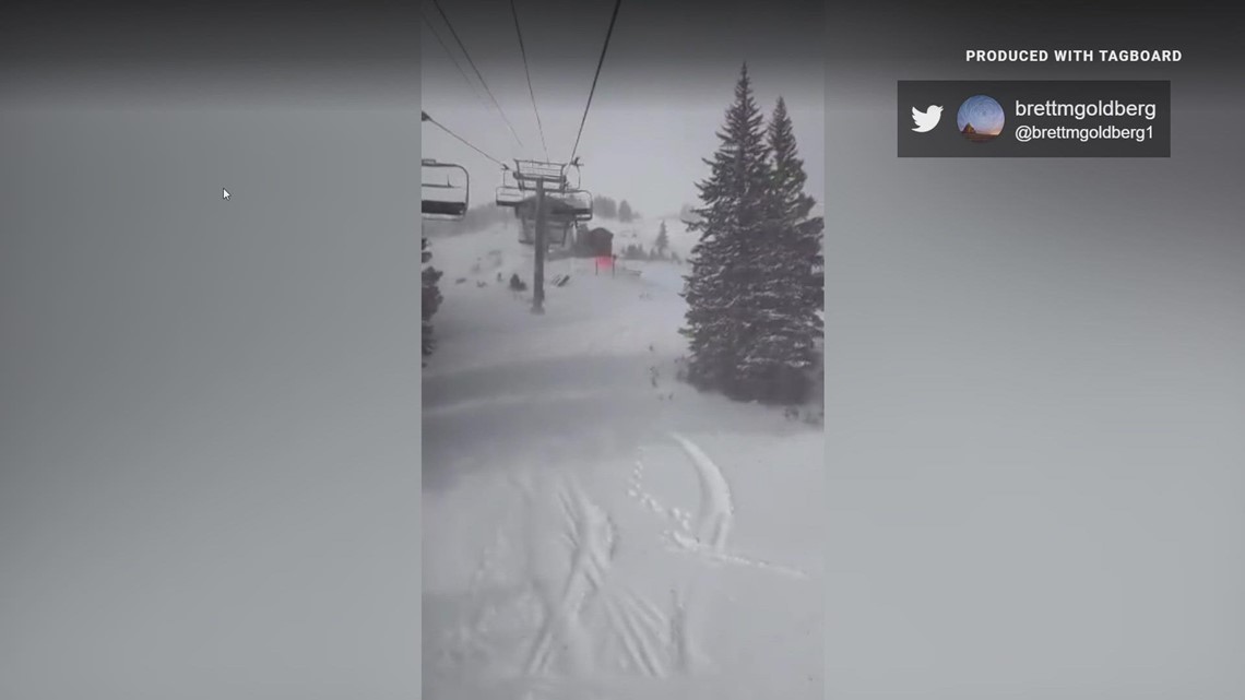 Lift chair falls at Breckenridge