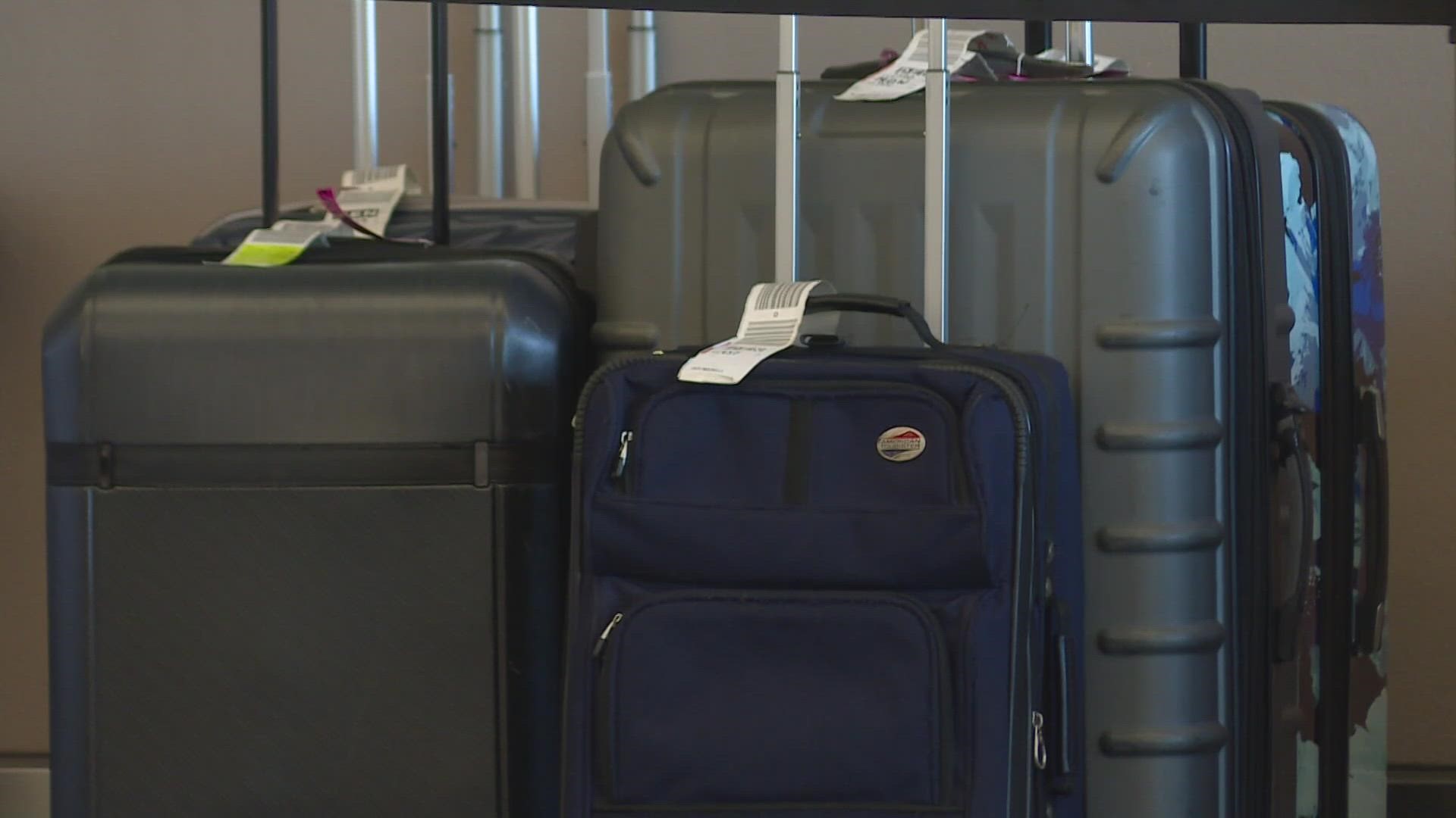 Brittney Buckley last saw her bags on Dec. 21 before she flew to Chicago.