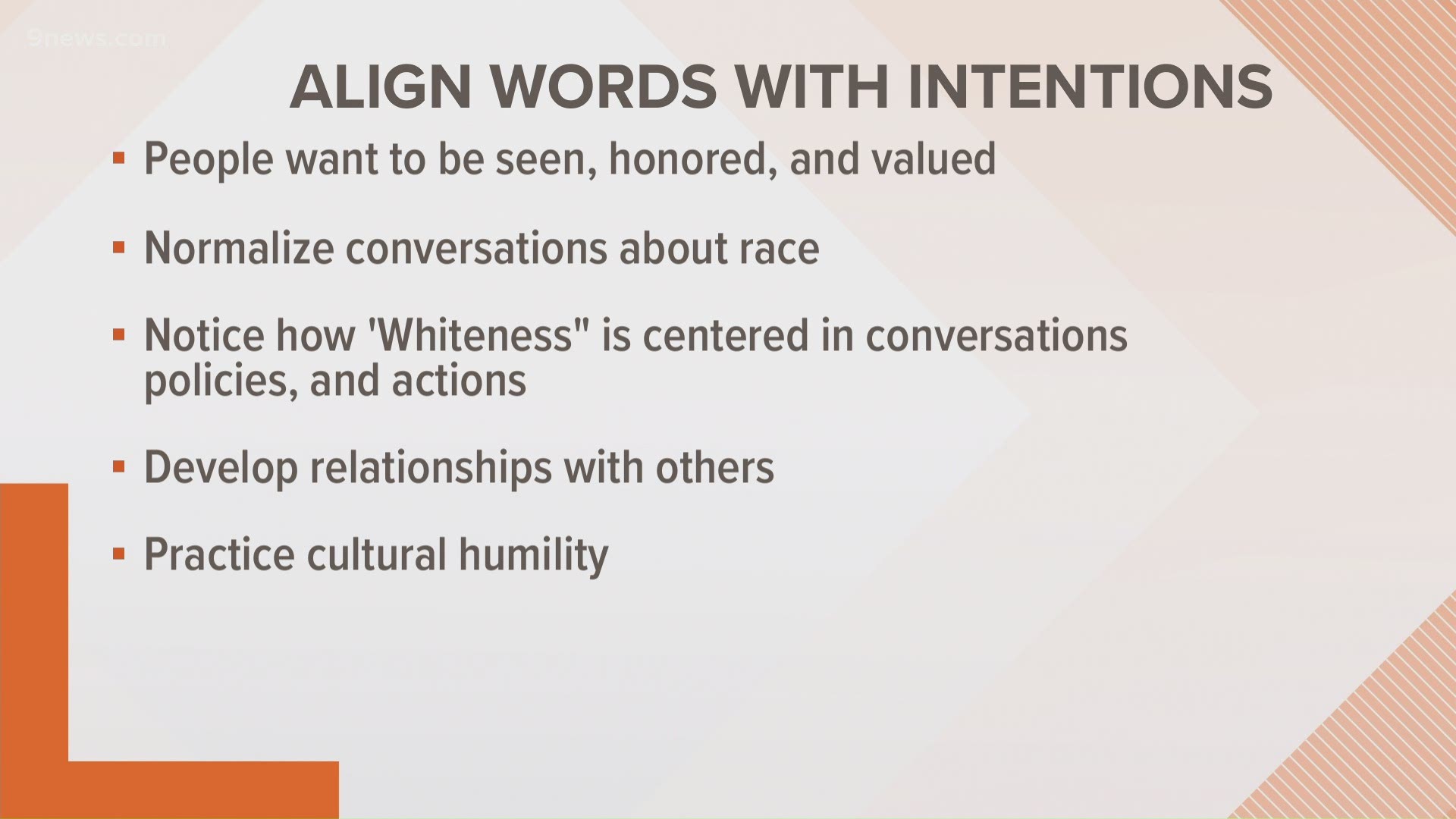 Racial equity expert Dr. Rosemarie Allen shares how we can better align our words with our intentions.