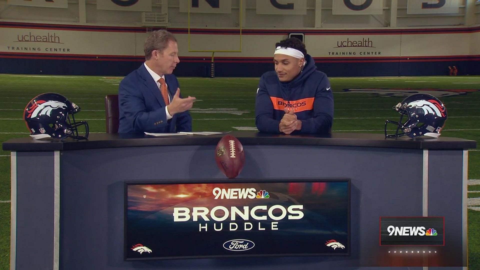 Broncos safety Su'a Cravens stops by this week's Broncos Huddle with Rod Mackey.