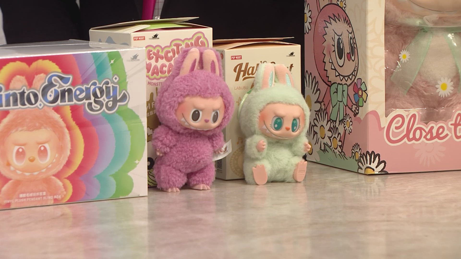 Michael Ye, owner of Truong An Gifts, talks about the popularity of the viral toys.