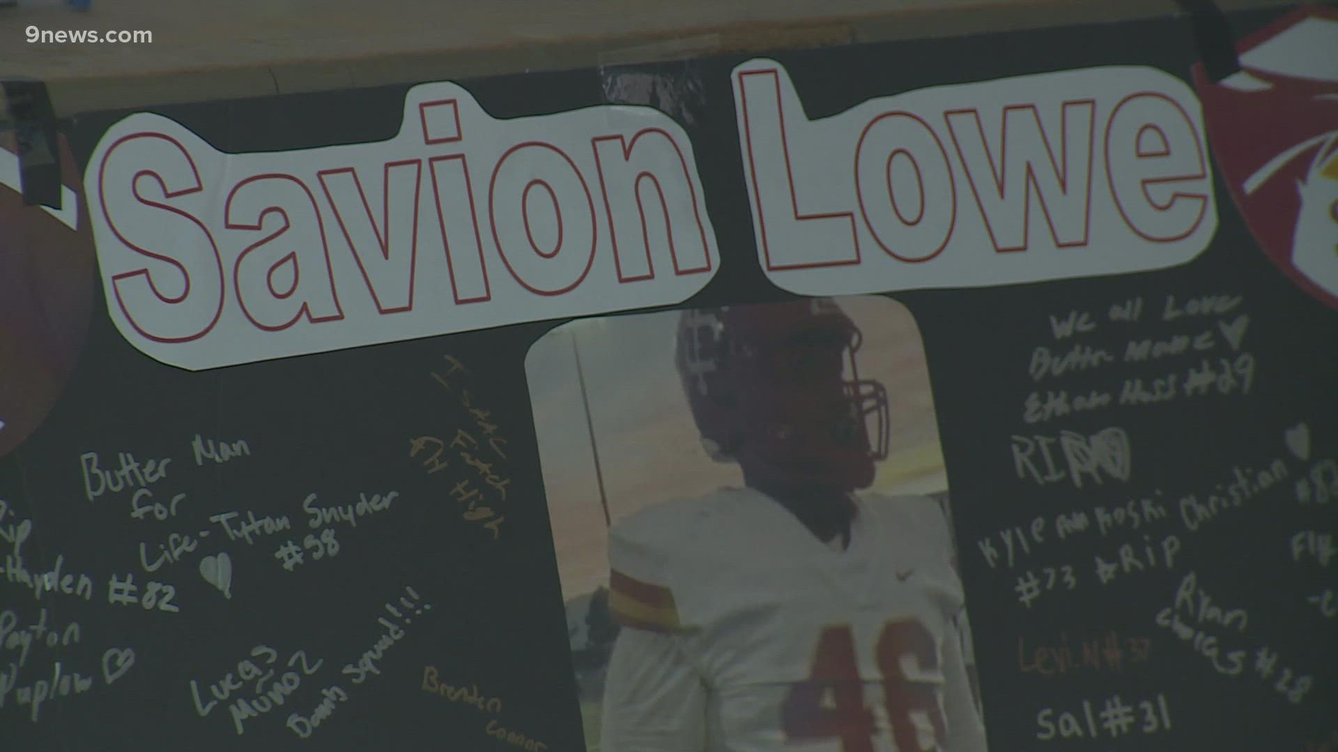Friends and family of Skyline High School senior Savion Lowe raised more than $1,400 for funeral expenses and for Lowe's family.