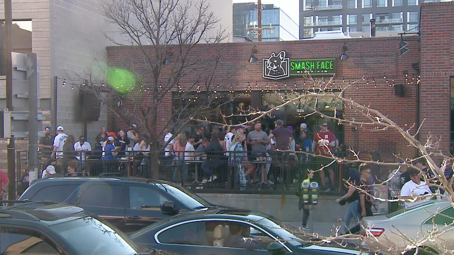 With or without tickets, Rockies fans swarm Lower Downtown to