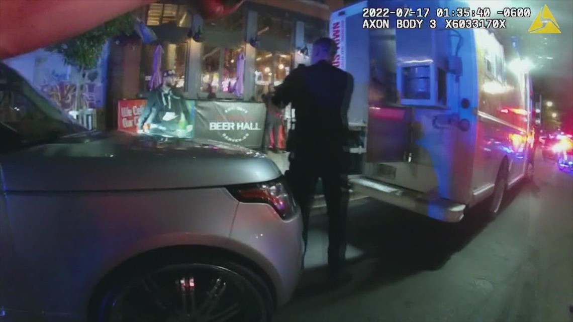 Body camera video released from LoDo police shooting
