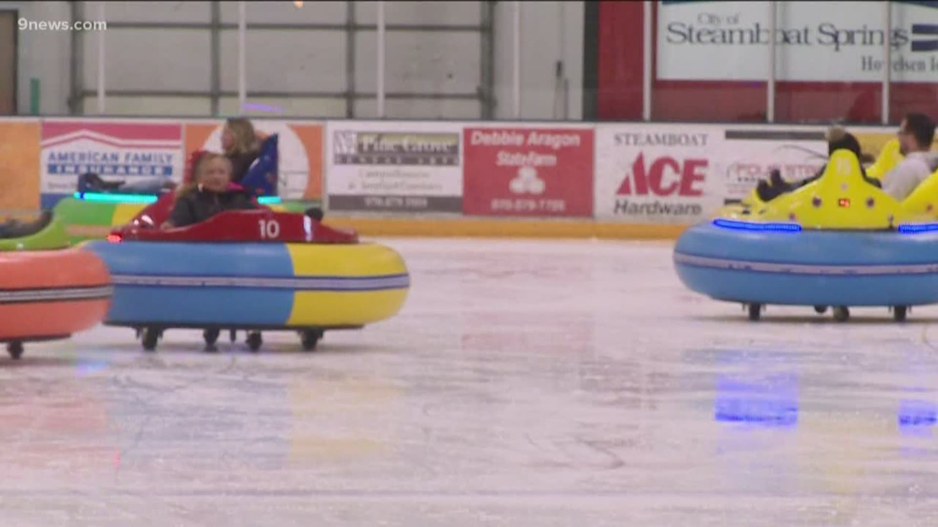 You can try out the bumper cars at the Howelsen Ice Arena in Steamboat Springs.