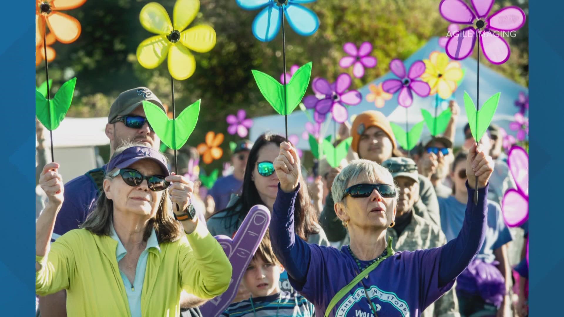 The 2022 Walk to End Alzheimer's is happening Saturday, September 17 at Denver's City Park. Money raised helps support programs, services and research.