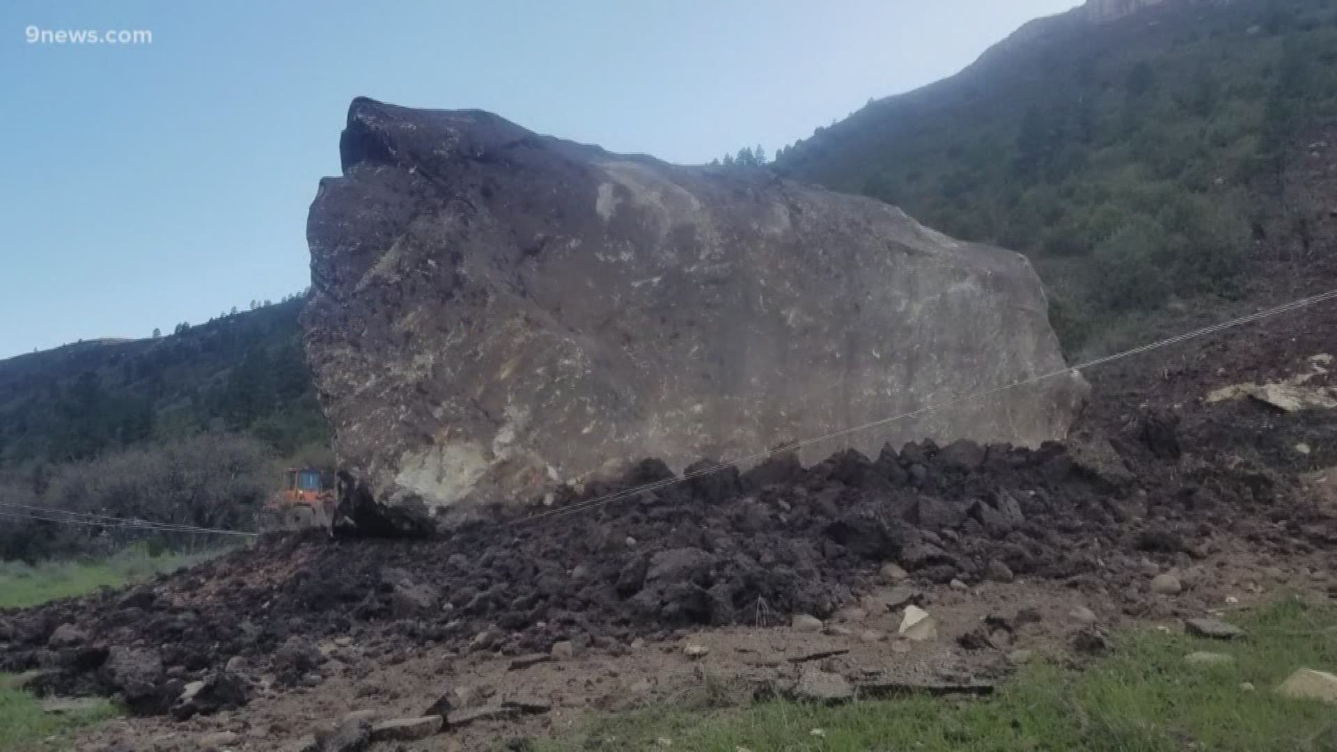 The massive boulder that is estimated to be the size of a building will now and forever be called Memorial Rock.