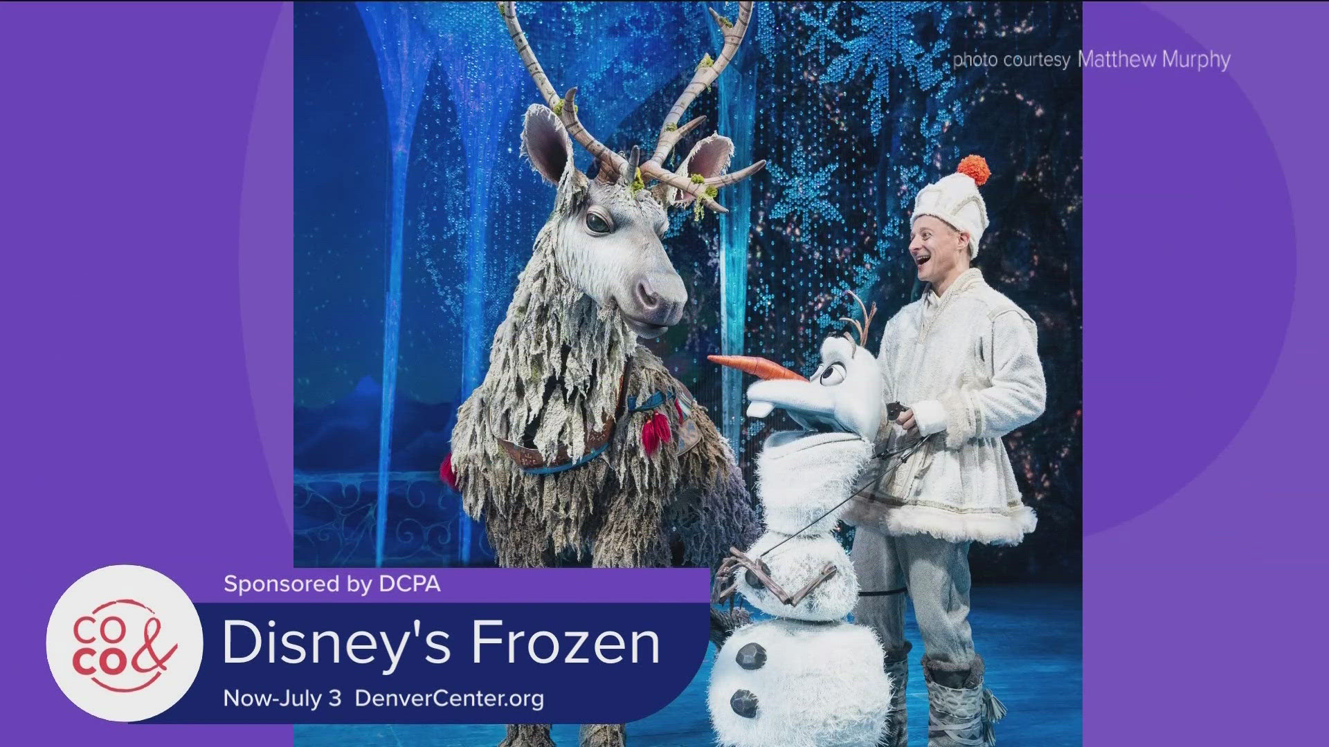 Disney's Frozen is on now through July 3rd! Visit DenverCenter.org **PAID CONTENT**