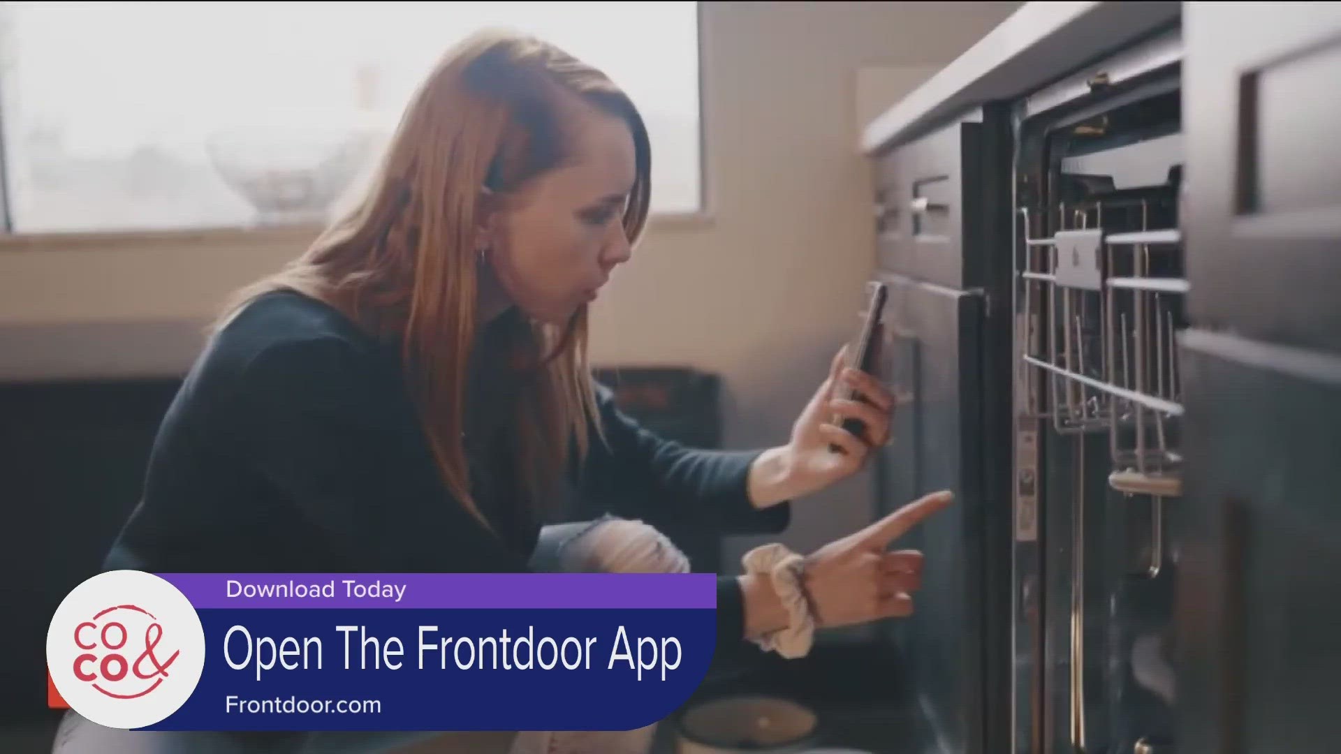 Download the Frontdoor app to get expert help right in your own home.