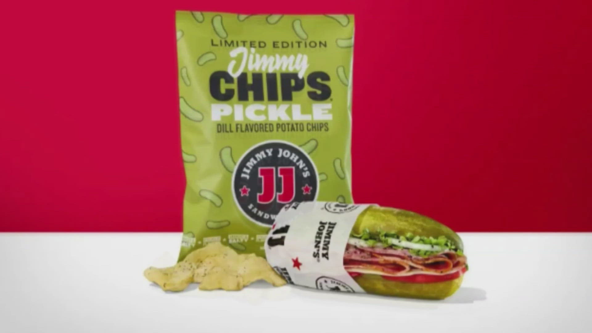 The sandwich, which is available through Nov. 14, features a giant kosher dill pickle as a bun, instead of bread.