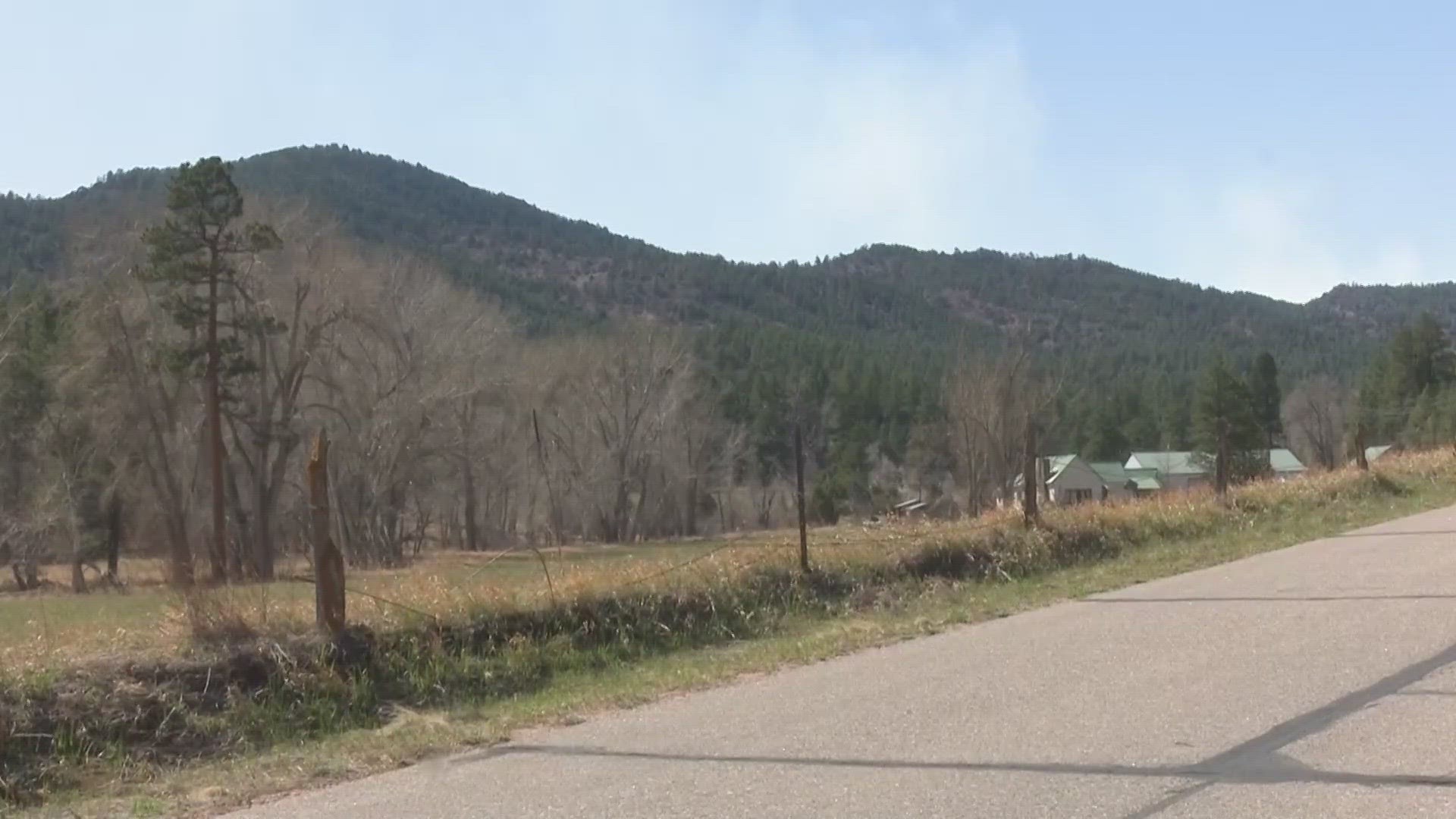 About 20 homes were evacuated for the North Creek Fire.