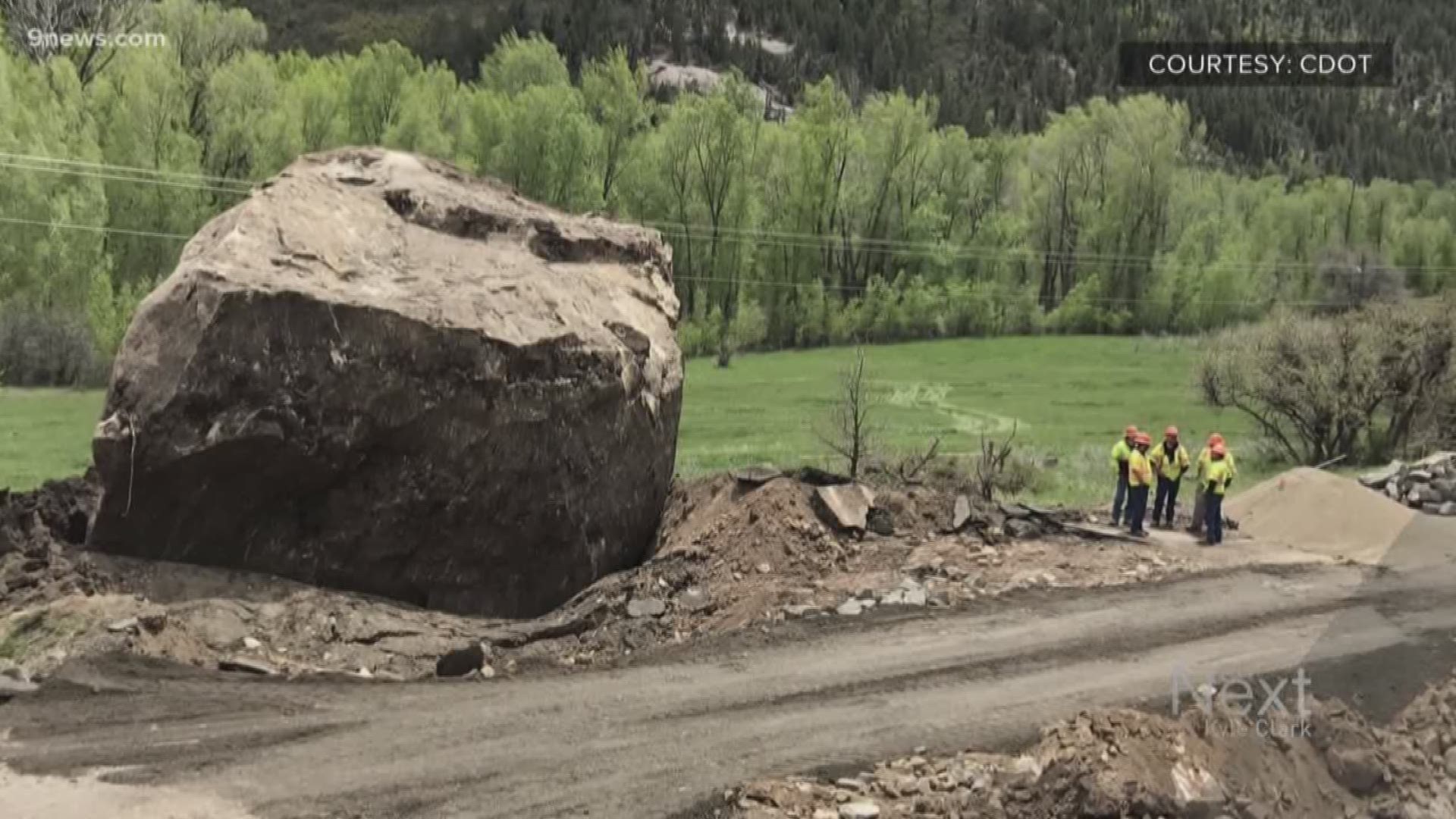 Our Next Question comes from a viewer named Terry. She asks:  "Any idea if the rocks that came down by Dolores, Colorado showed up on the earthquake seismometers?"