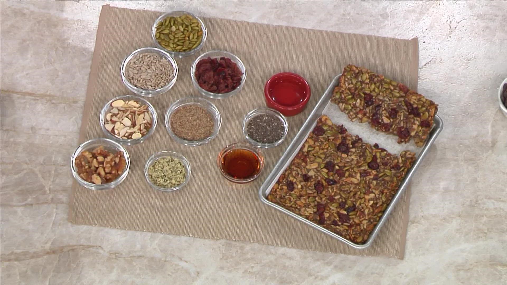 9NEWS Nutrition Expert, Malena Perdomo, provides tips for healthy snacking using nuts and seeds.