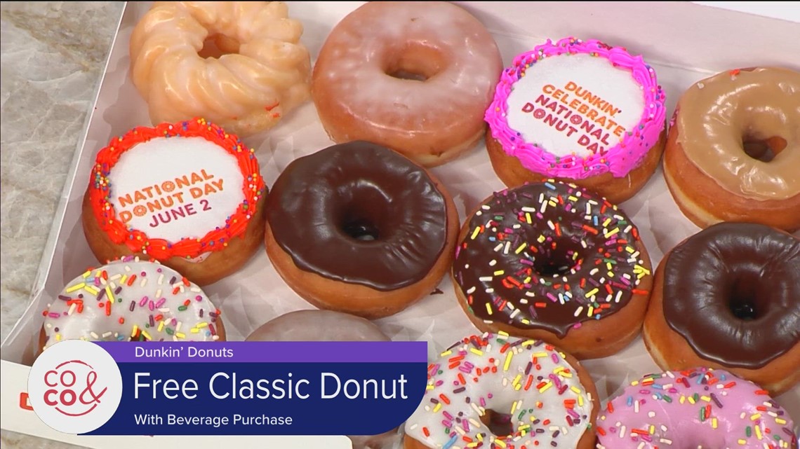 National Donut Day with Dunkin' June 1, 2023