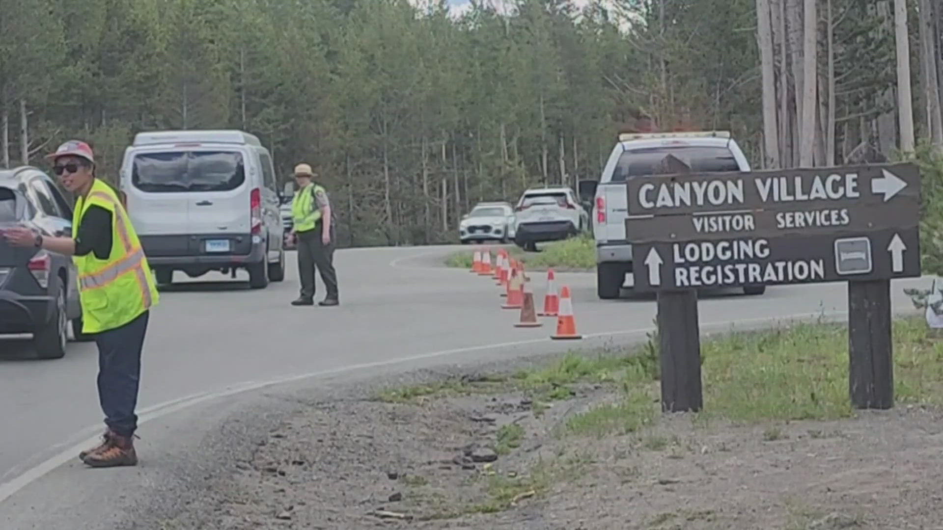 The FBI is investigating the deadly shooting in Canyon Village in Yellowstone National Park in Wyoming.