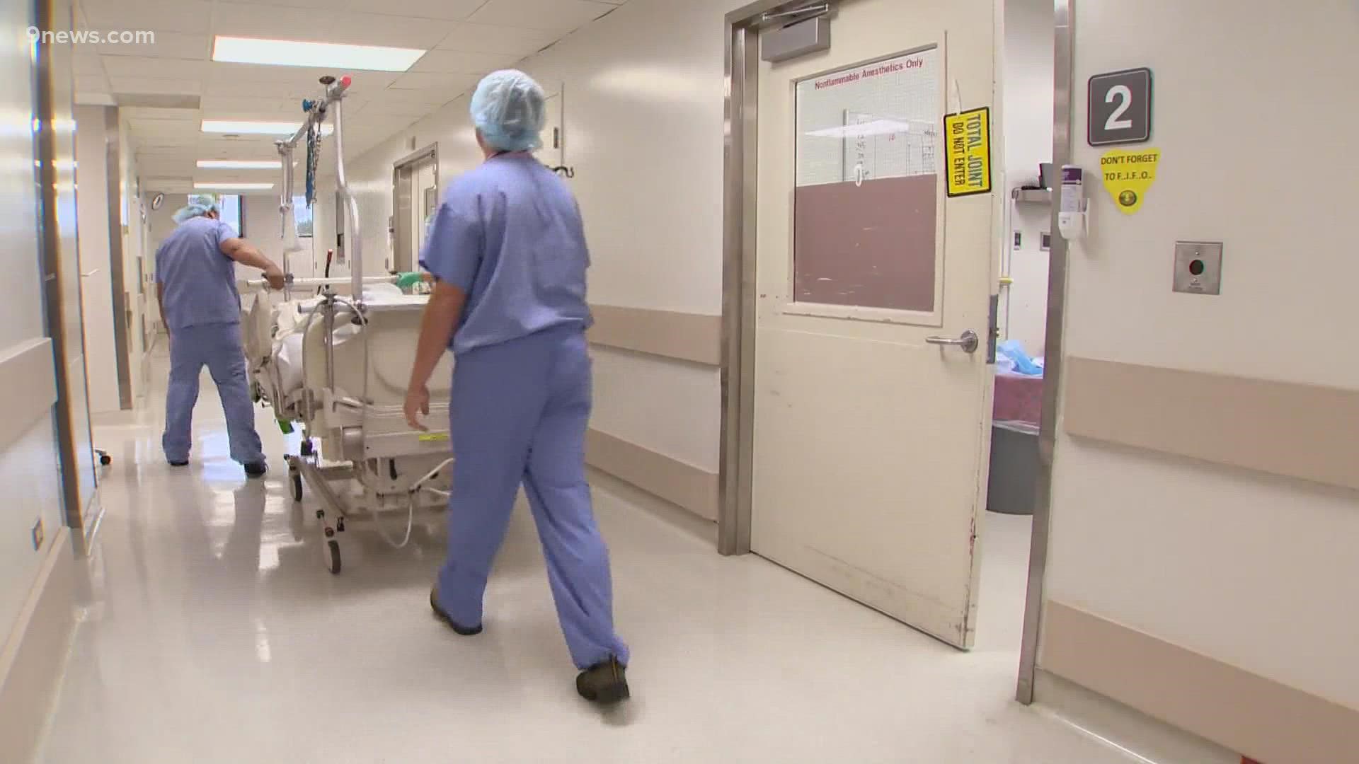 The Colorado Hospital Association says bigger facilities are getting very full, and we could start seeing more patients being transferred to rural areas.