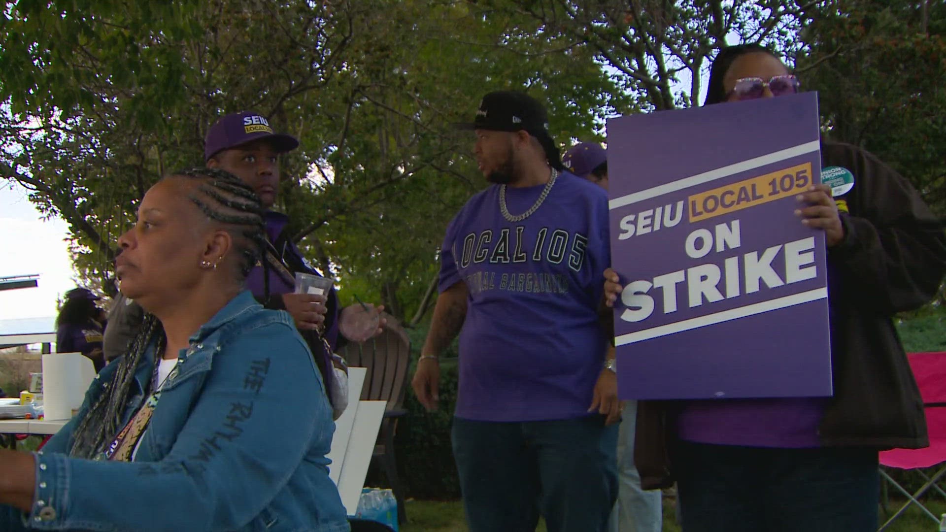 Unable to reach a deal on a new contract, Kaiser workers are picketing as part of a strike calling for better staffing, improved patient care and higher wages.