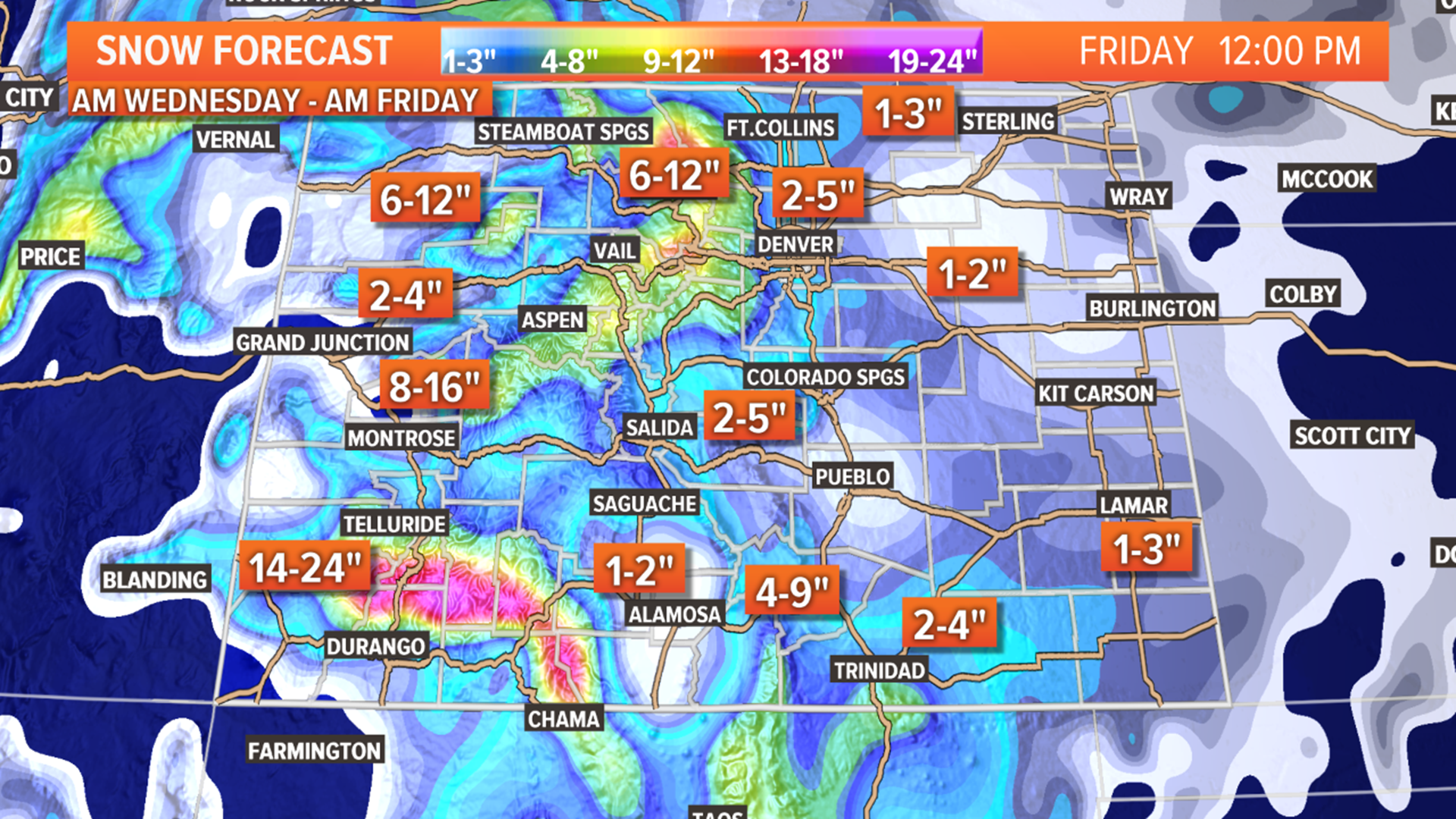 Snow Blog: Next storm headed to Colorado | 9news.com