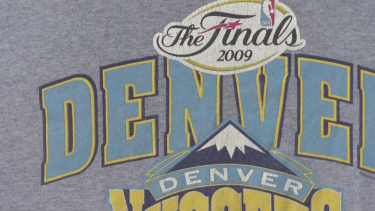 Fan finds rare piece of Nuggets merch at thrift store