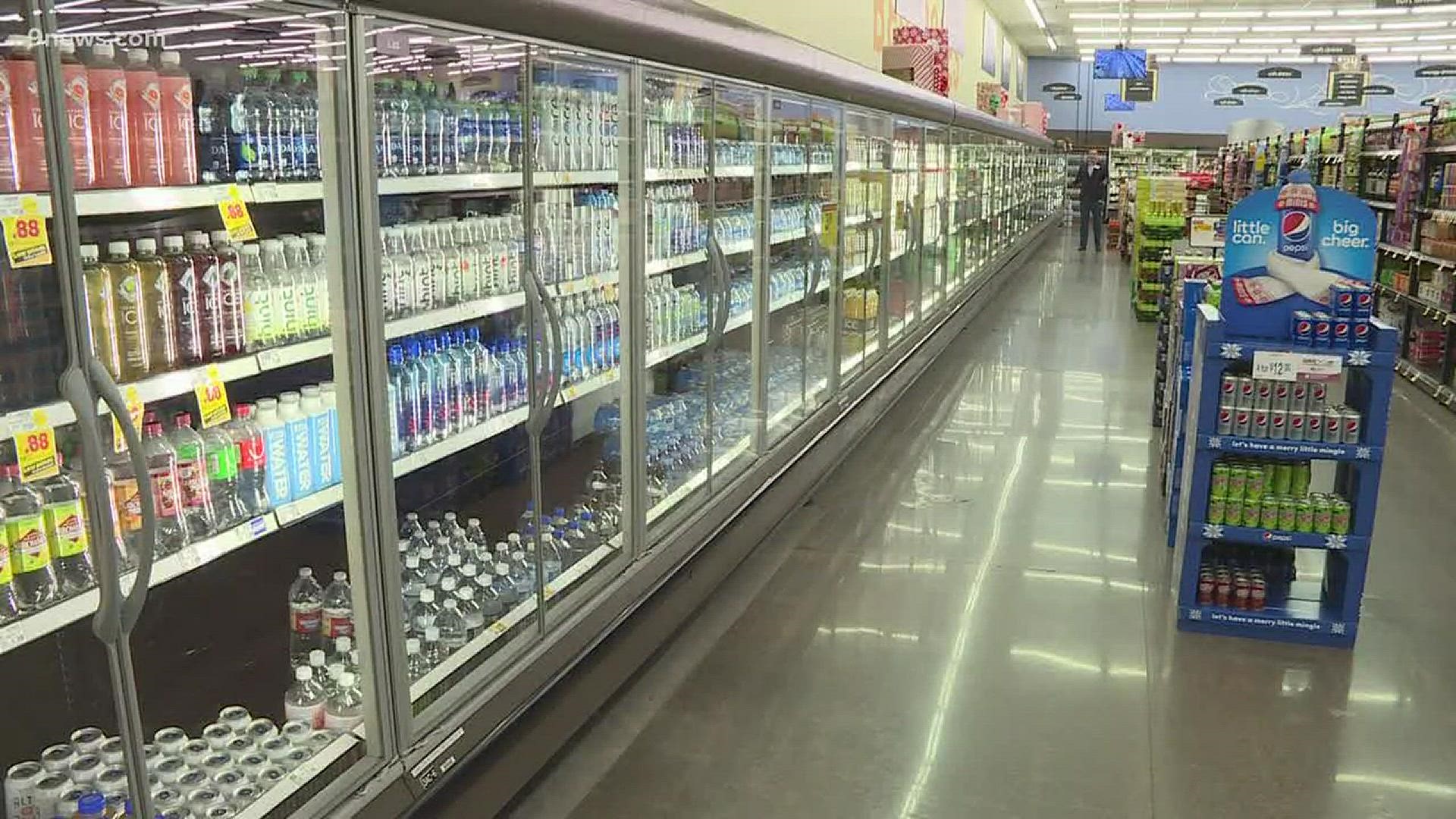 Liquor store shows 'soft' sales after grocery store change