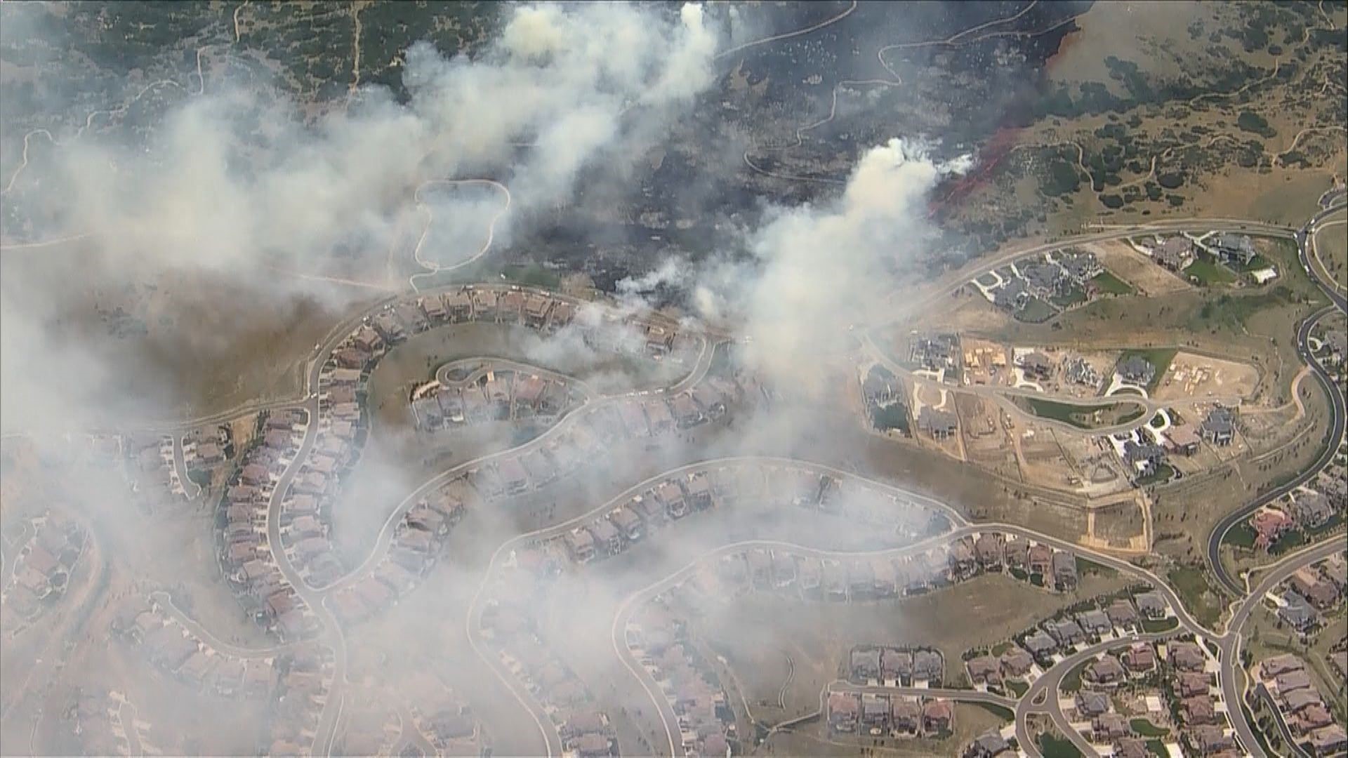 Evacuations lifted, fire contained in unincorp. Douglas County