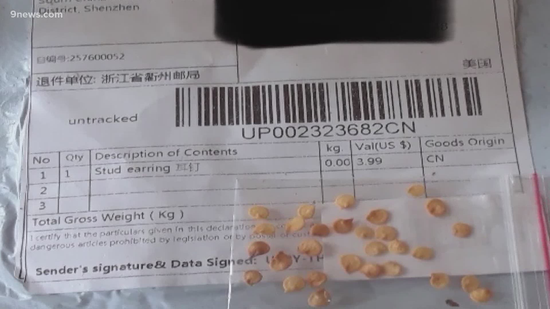 Seeds From China Reportedly Mailed To People In Colorado 9news Com