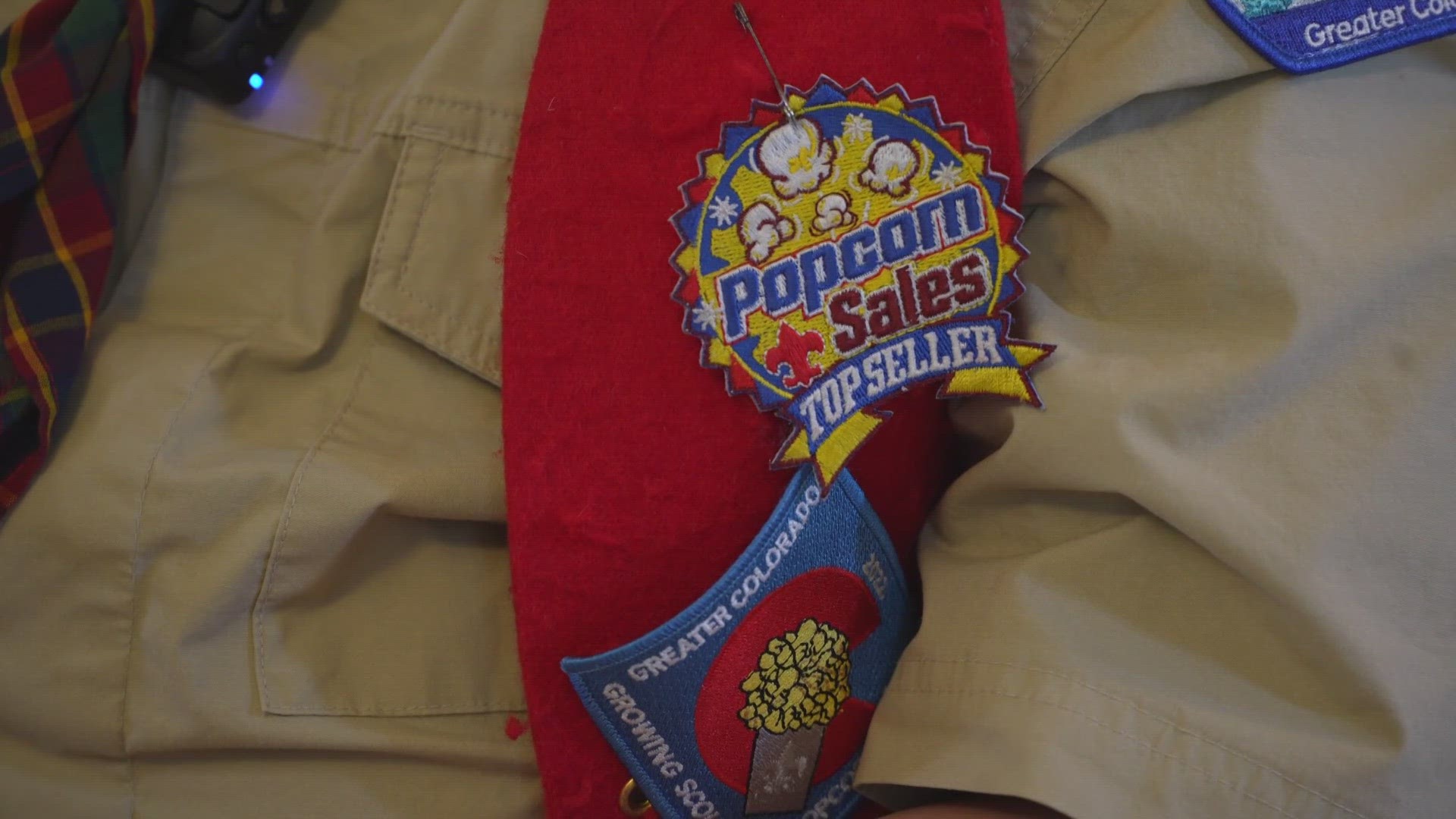 A Cub Scout from the Western Slope town of Rifle is one of the states biggest popcorn sellers, beating older Boy Scouts form the Denver and the Front Range area.