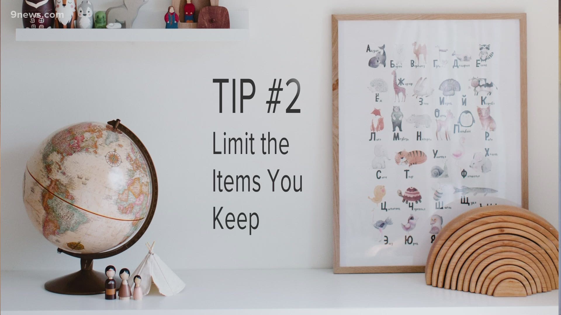 Adrian Egolf from the Clean Slate Living Company gives us some tips on how to best organize our favorite keepsakes.