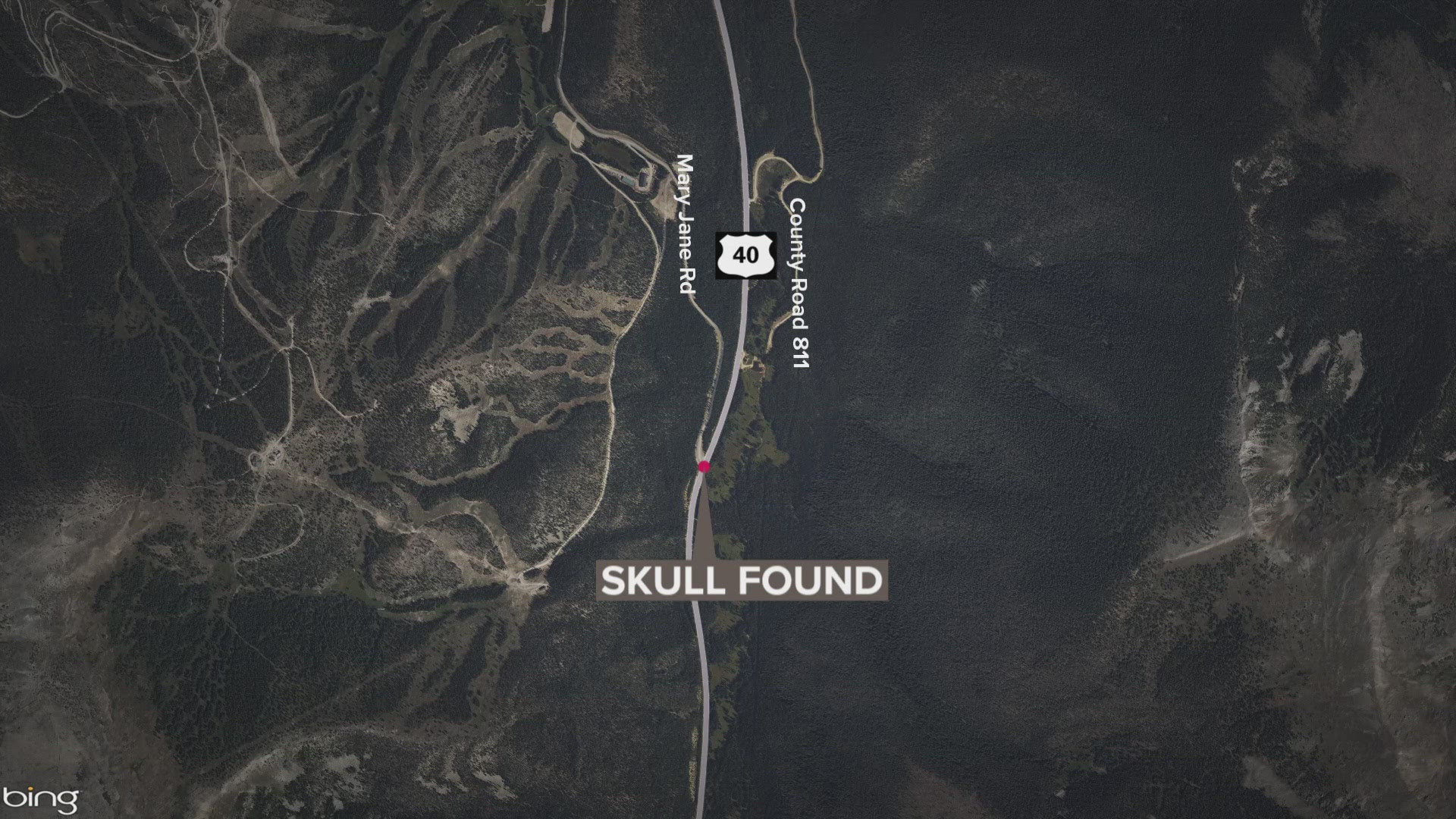 The Colorado Bureau of Investigation said the man found a human skull while he was looking for mushrooms just off of Highway 40 near Mary Jane Road.