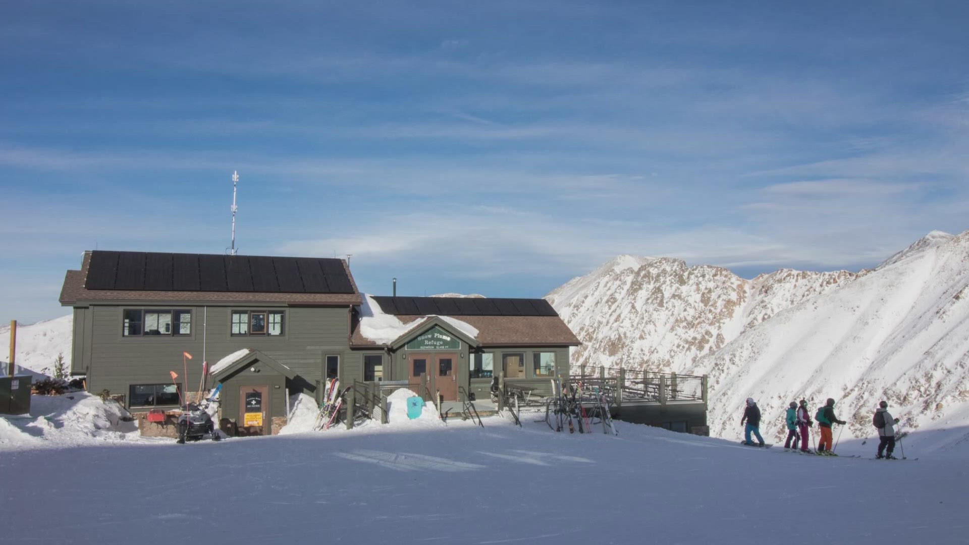 The ski area started by using 100% renewable energy in October which cut carbon emissions by more than two-thirds.