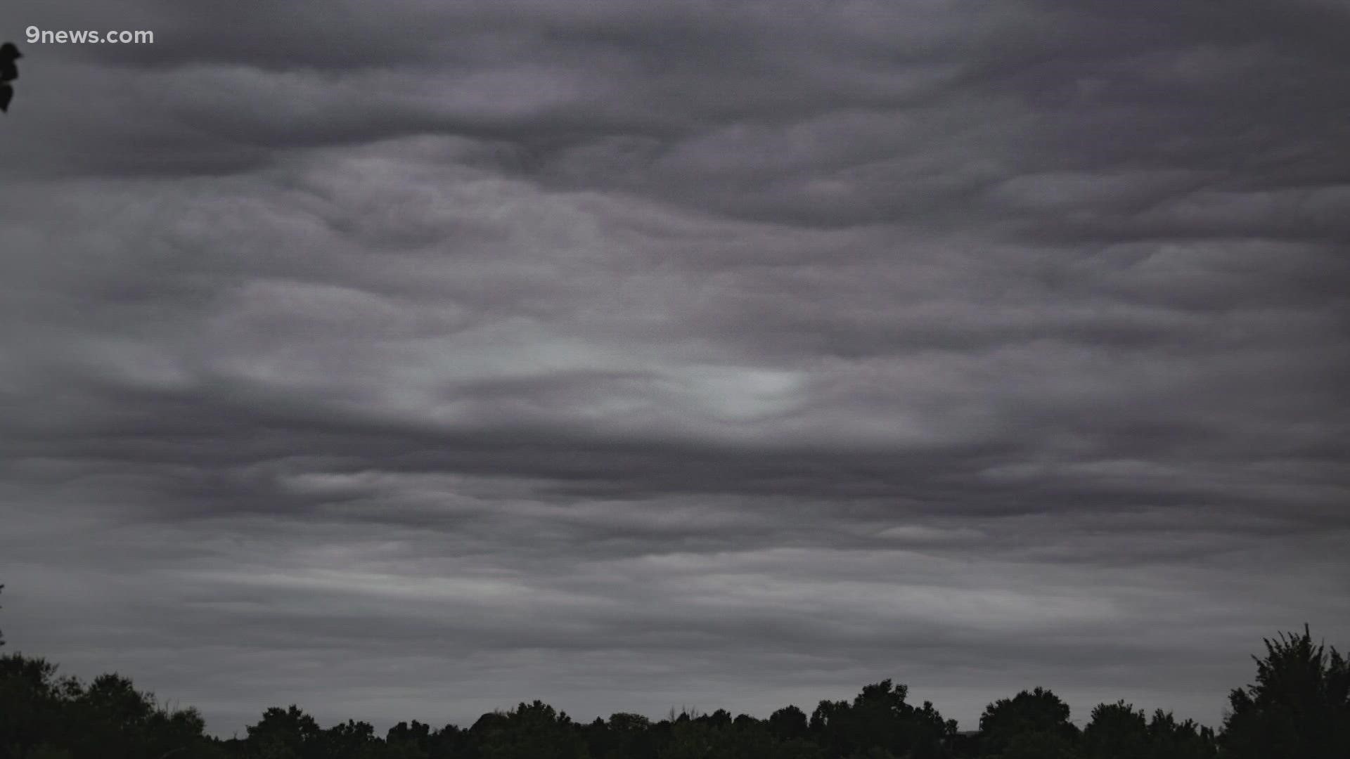 Rare clouds over the Front Range on Friday morning are the newest type of clouds since 1951.