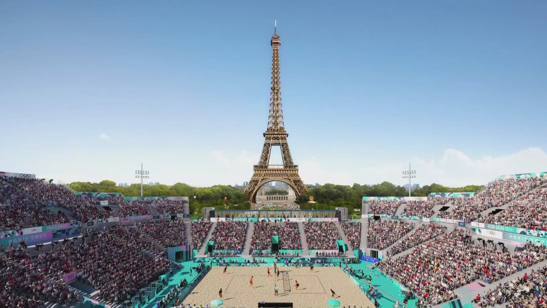 During the upcoming Summer Olympics, Beach Volleyball will be played next to the iconic Paris landmark.