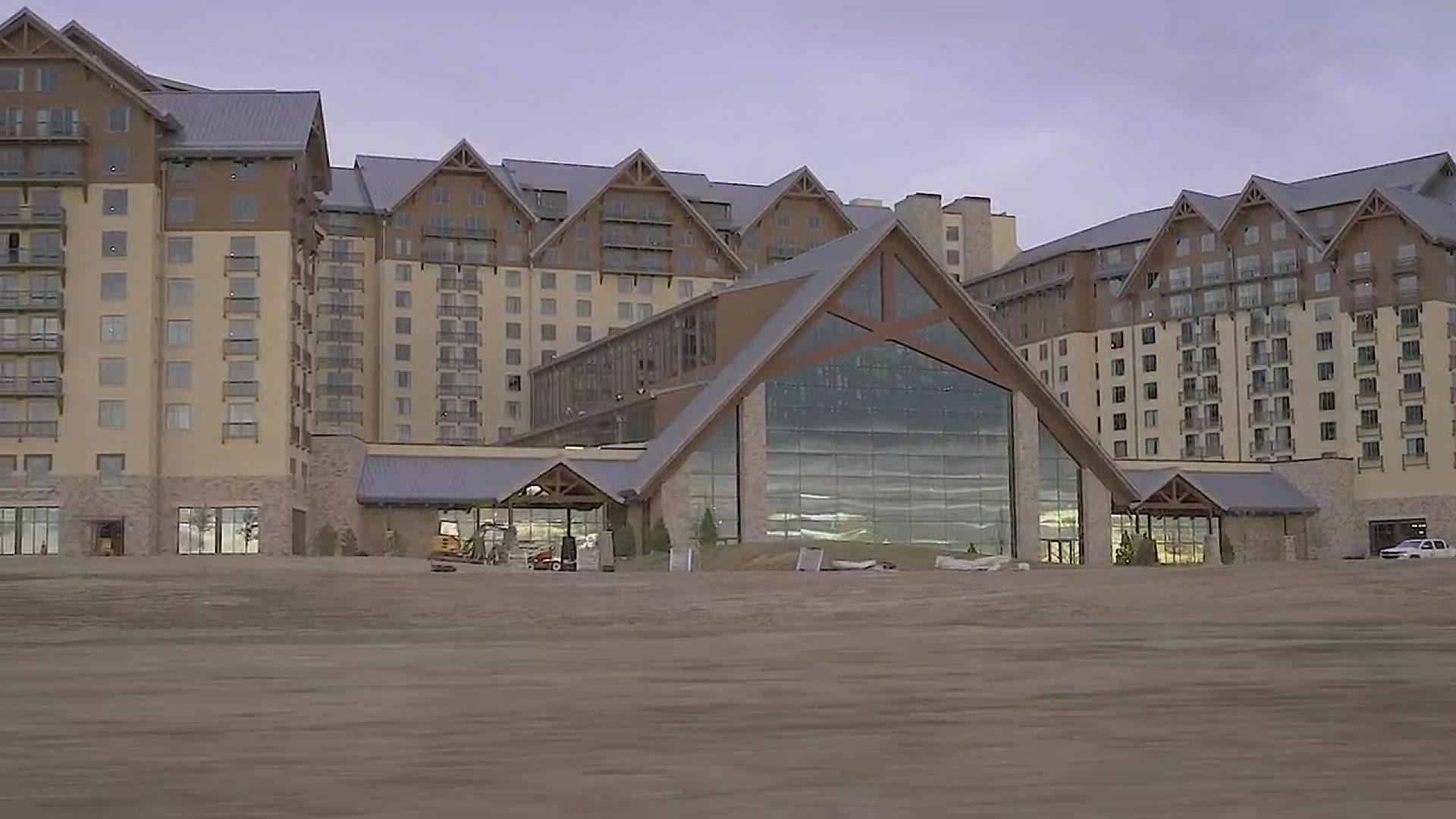 The Gaylord Rockies Resort and Convention Center is one massive convention center. Here's a look inside before it opens in just a few weeks.