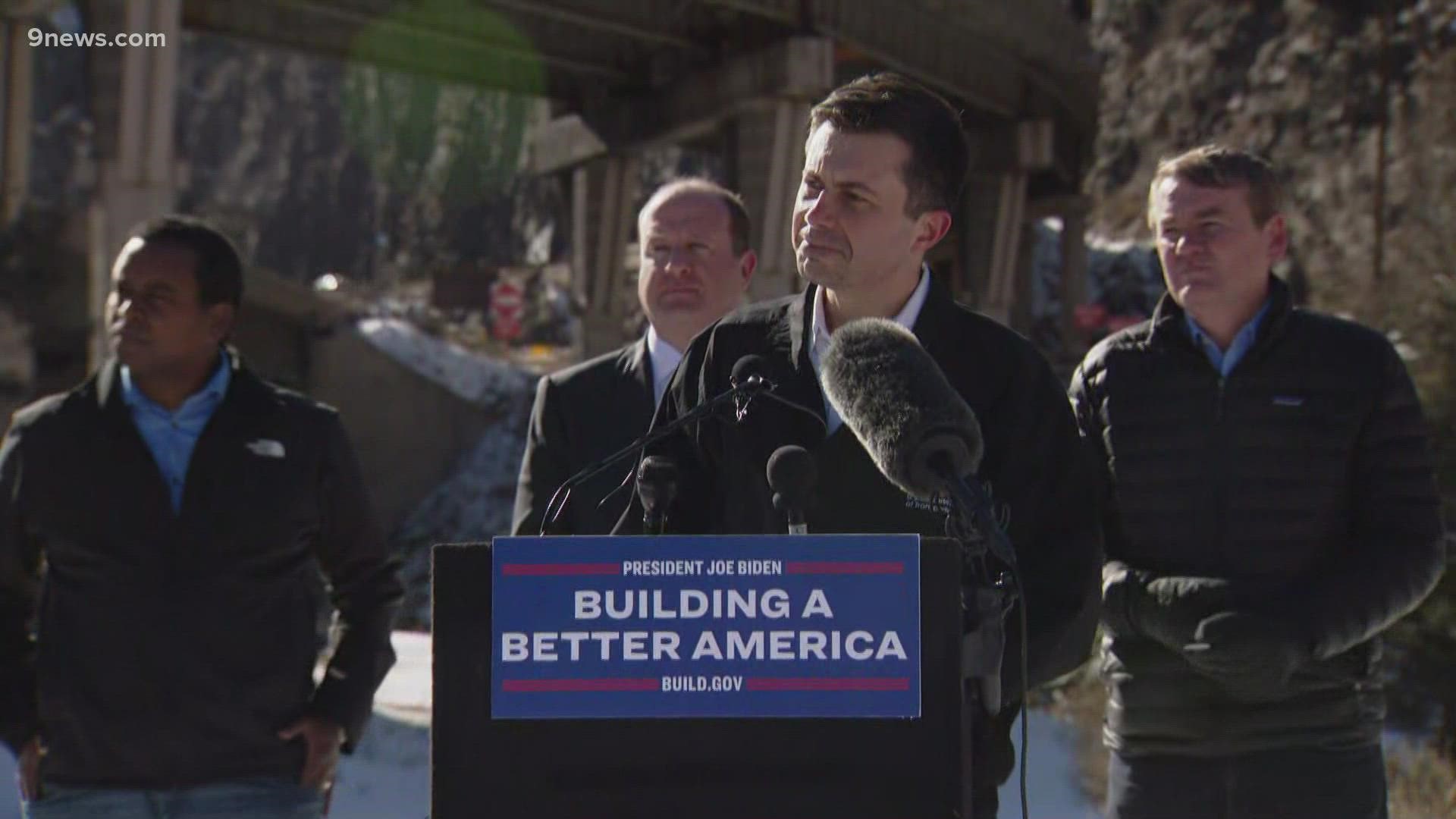 Secretary Buttigieg highlighted President Biden’s infrastructure plan and how it hopes to benefit Colorado residents.