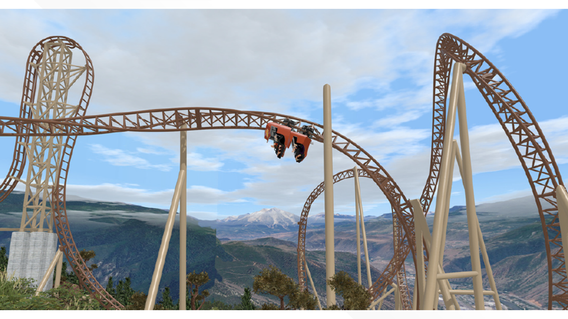 Highest looping roller coaster in the U.S. to open in Colorado this weekend