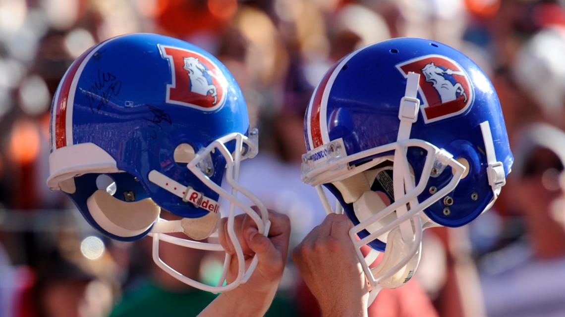 Broncos Flip helmet logo in time for game against Bills