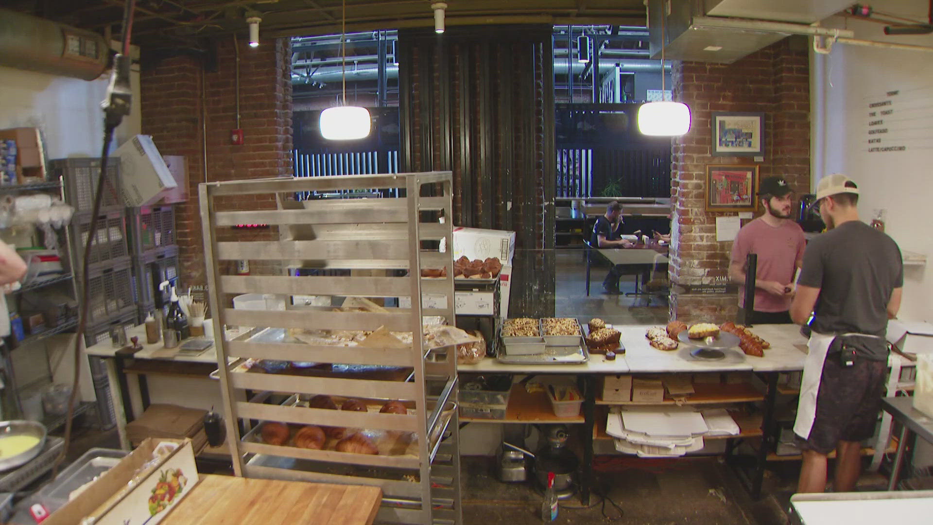 The owner and baker at Reunion Bread in Denver asked each of the Venezuelans in the program to create a menu item that reminds them of home.
