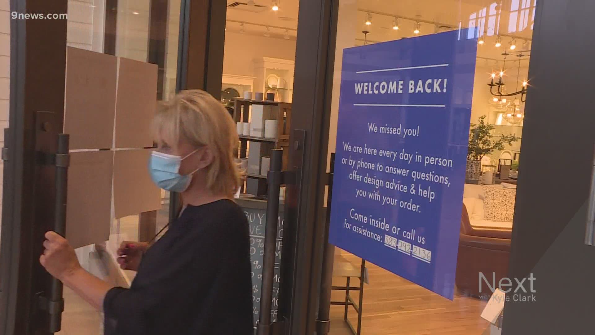 Park Meadows Mall welcomes shoppers once again after being closed for  nearly two months 