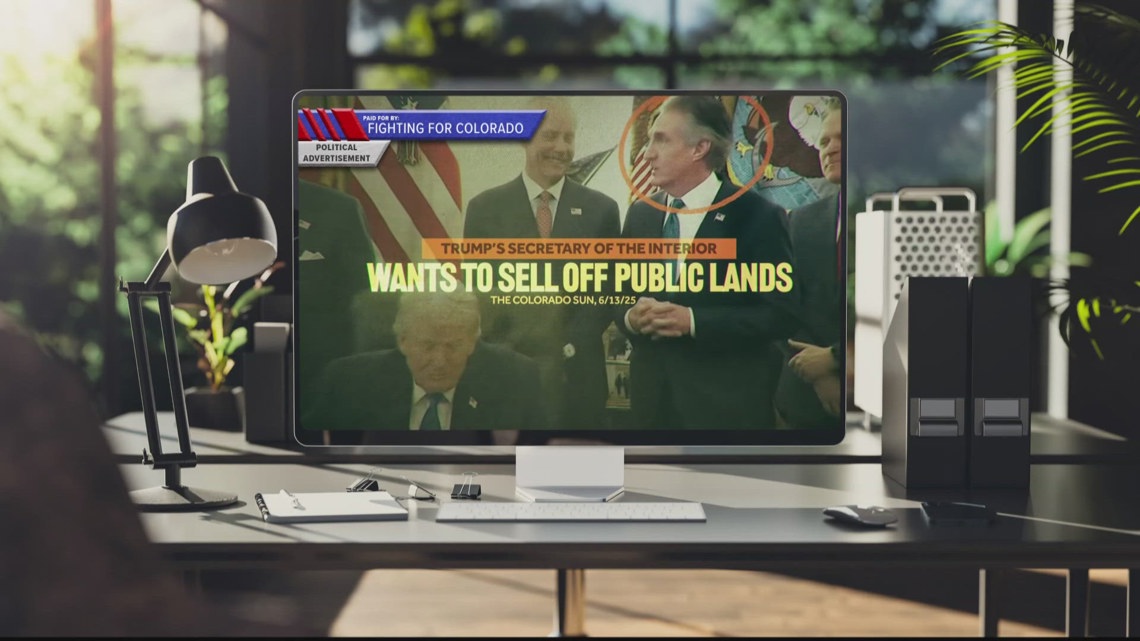 Truth Test: Dueling political ads attack Weiser and Bennet over President Trump
