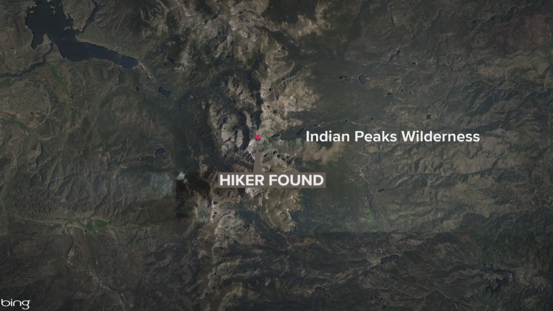 The body of a 36-year-old man reported missing in the Lake Isabelle area in the Indian Peaks Wilderness was found near Shoshoni Peak on Monday.