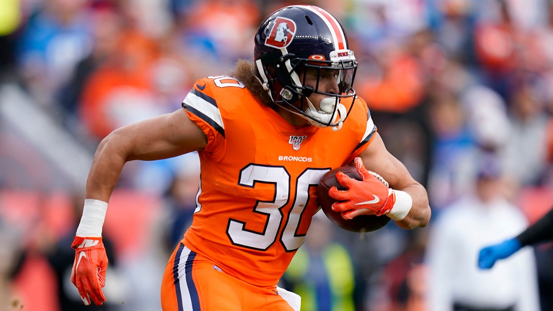 Broncos running back Phillip Lindsay still lives at his parents