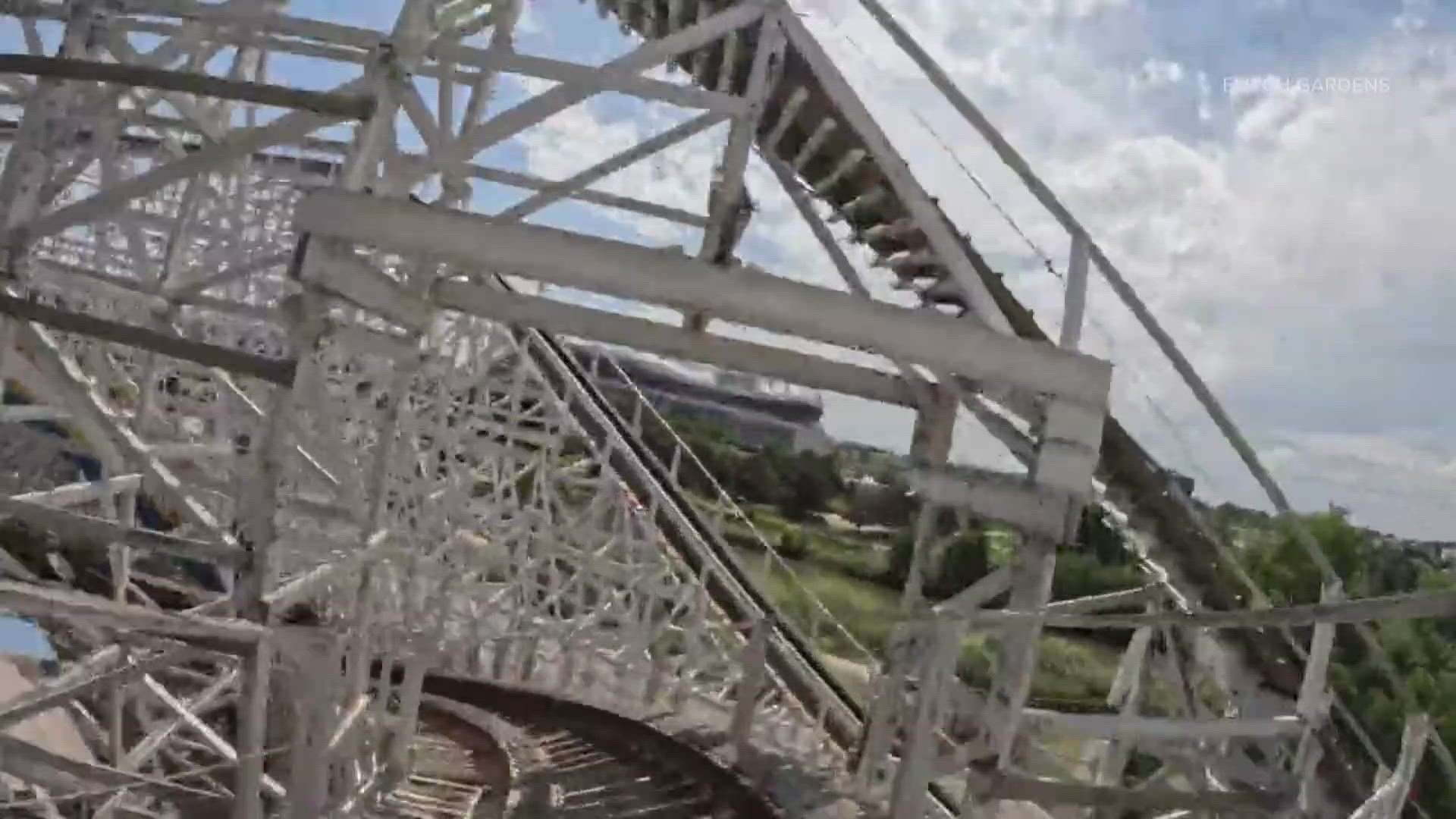 Twister wooden roller coaster reopens at Elitch Gardens in Denver ...