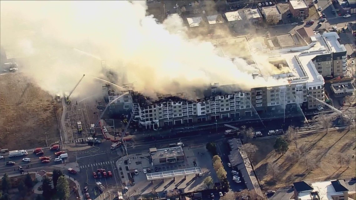 Fire still not out in apartment building under construction - Vimarsana News