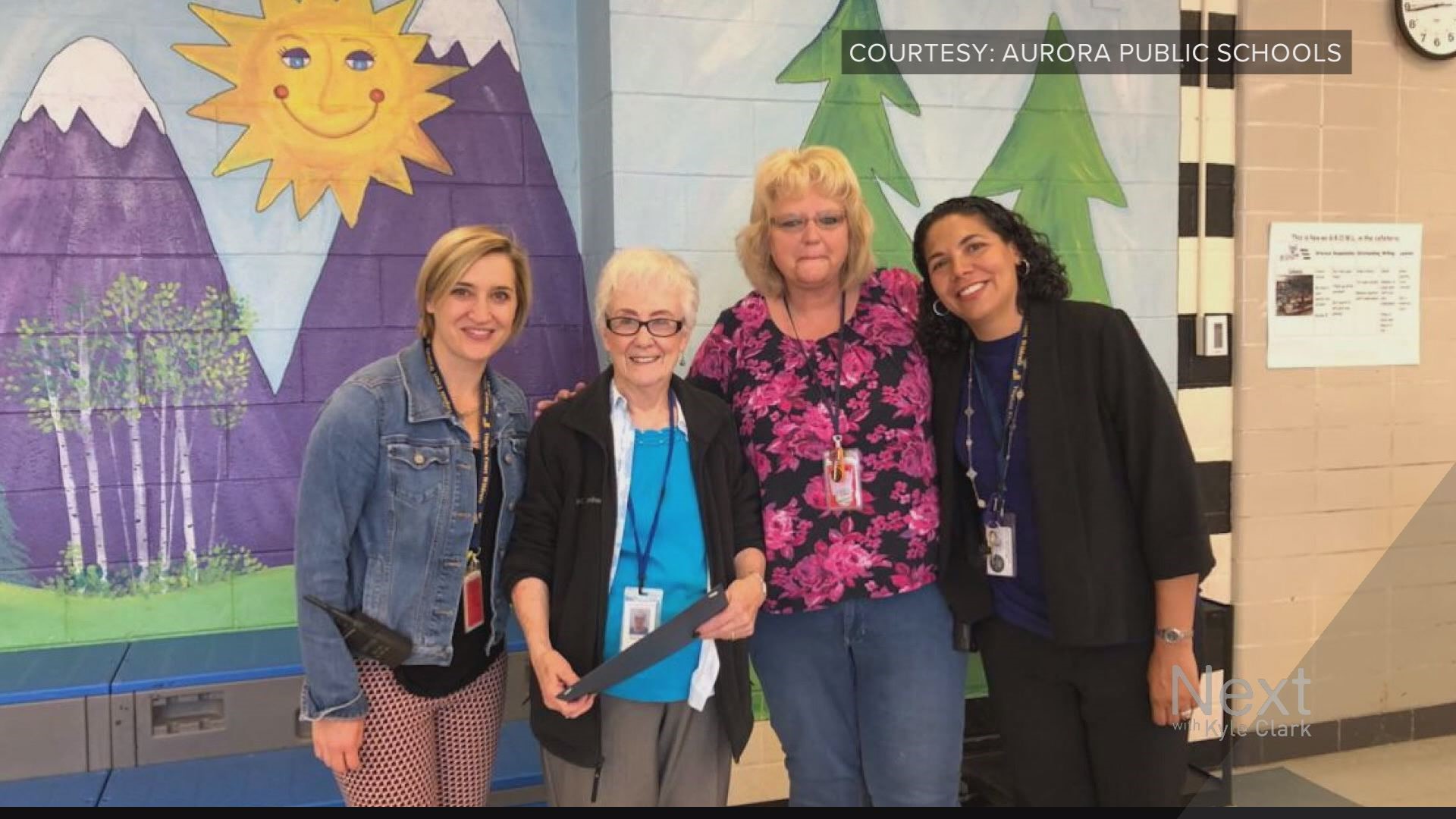 A lifelong teacher has been working with Aurora Public Schools for 58