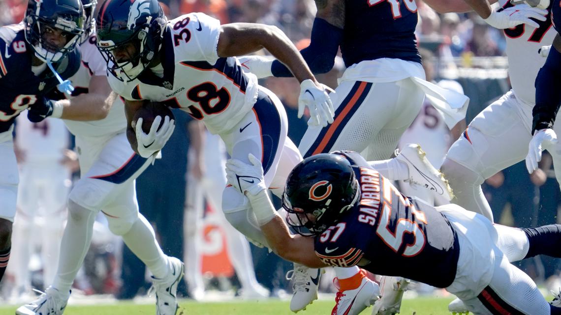 Game balls for the Denver Broncos 31-28 win over the Chicago Bears - Mile  High Report