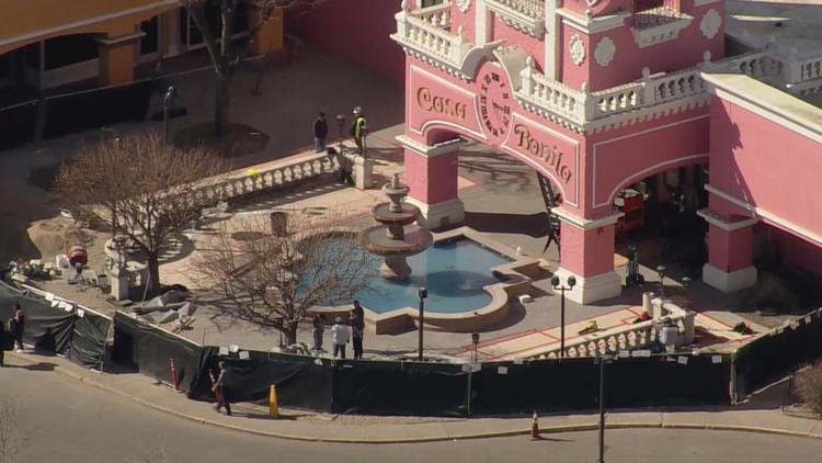 Iconic Casa Bonita fountain is back and filled with water